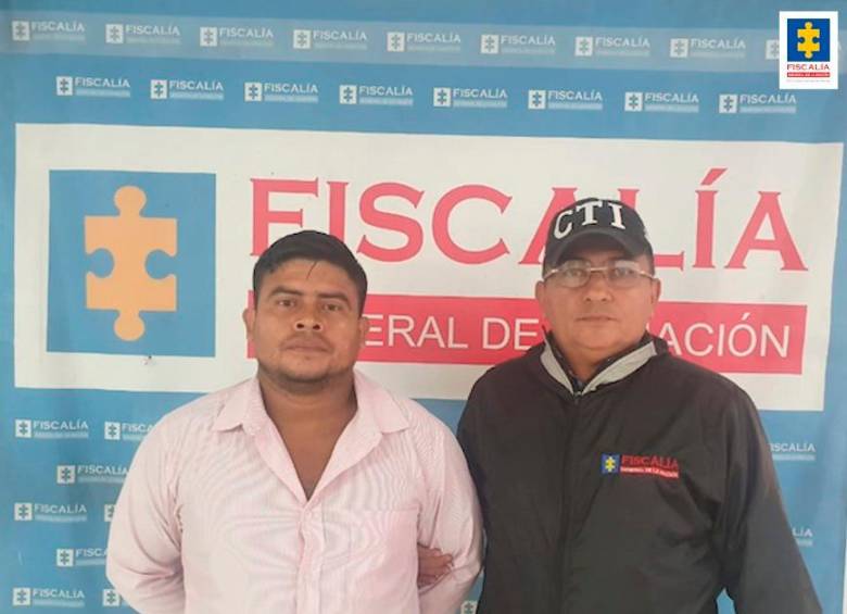 El condenado por el delito de feminicidio agravado en contra de una mujer de 94 años aceptó los cargos imputados antes de la audiencia de acusación, según la Fiscalía. FOTO Cortesía Fiscalía General de la Nación