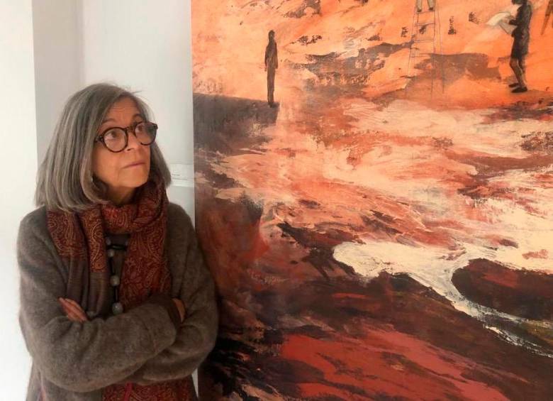 Las obras de la artista hacen parte de colecciones de museos de Latinoamérica, Estados Unidos y Europa. FOTO: Cortesía Mónica Meira