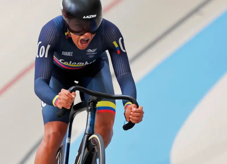 Stefany Cuadrado, la nueva sensación del ciclismo de pista mundial. FOTO UCI