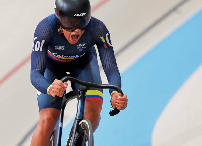Stefany Cuadrado, de 19 años de edad, ya goza de respeto en la pista mundial. FOTO AFP