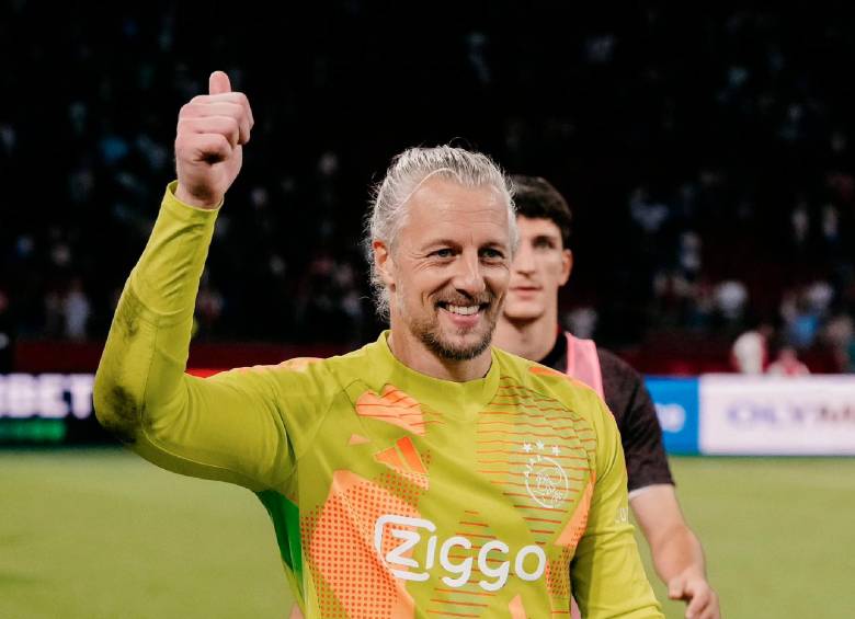 Remko Pasveer, de 40 años, figura del Ajax de Ámsterdam. FOTO-X-AJAX