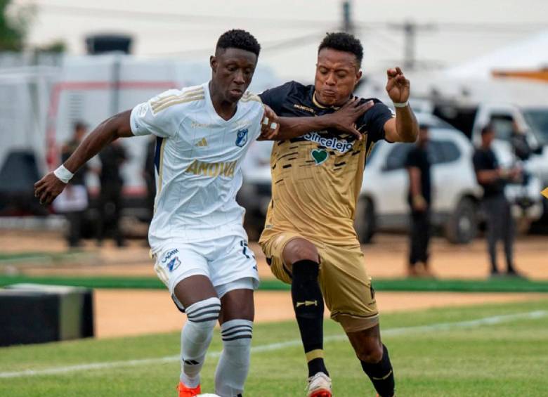 Jean Pineda fue una de las figuras de Águilas ante Millos. FOTO X-MIllonarios