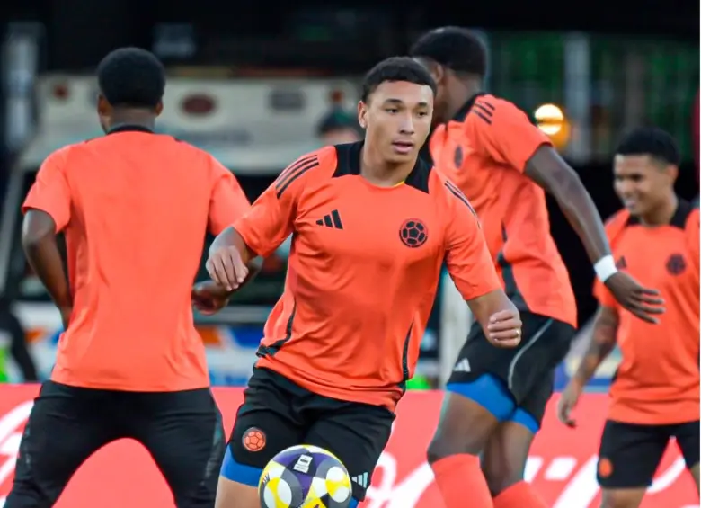 Elkin Rivero, jugador de Atlético Nacional, entre los hombres destacados de Colombia en el Mundial Sub-20. FOTO X-SELECCIÓN COLOMBIA