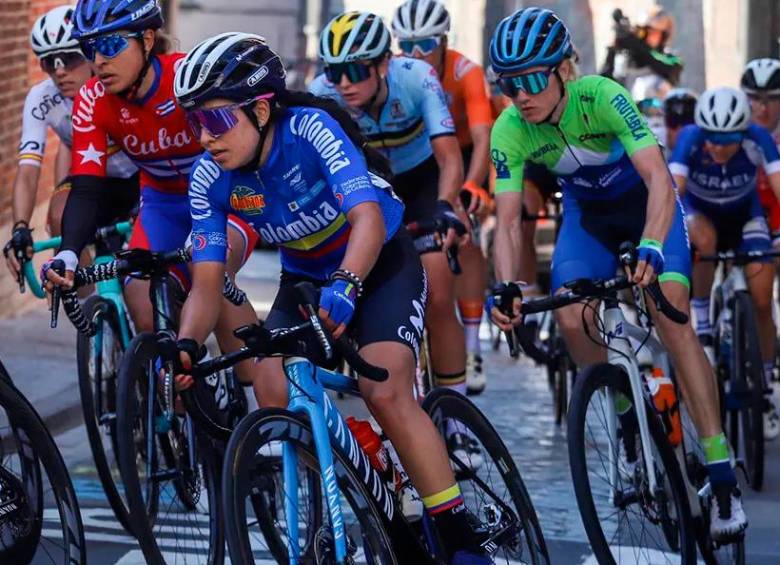 Paula Patiño es la pedalista número 56 del ranking mundial femenino de la Unión Ciclista Internacional. FOTO: CORTESÍA FEDECICLISMO 