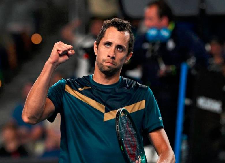 Daniel Galán avanzó por primera vez a la segunda ronda del Abierto de Australia. FOTO X-AUSTRALIA OPEN