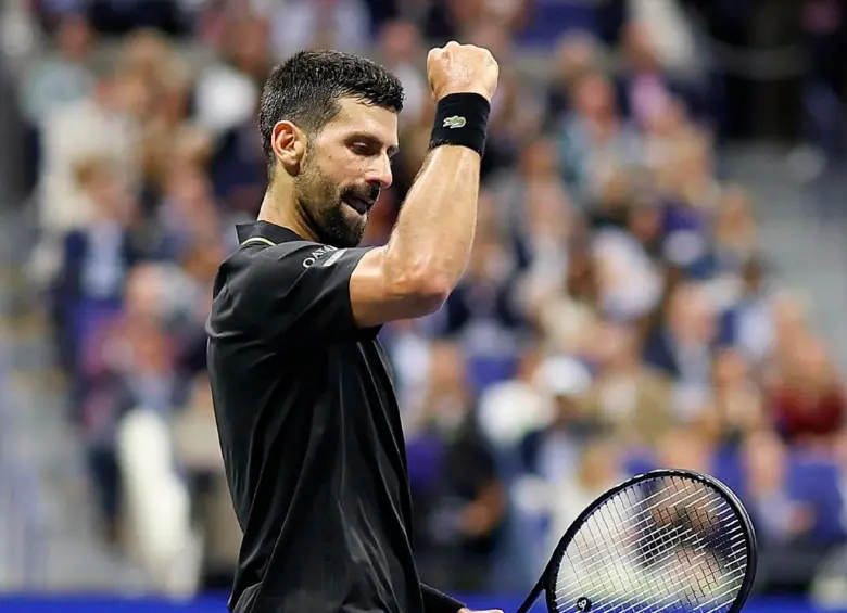 Novak Djokovic ya acumula 53 semifinales de Grand Slam. FOTO X-US OPEN