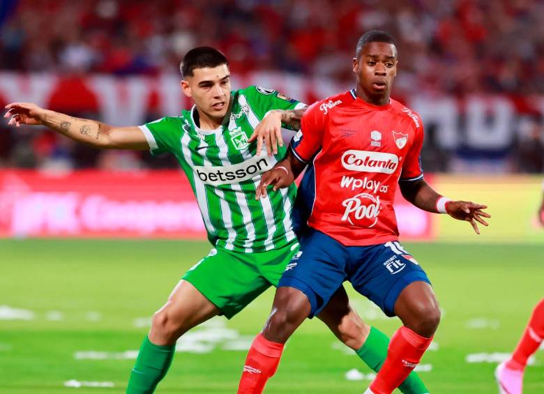 Nacional y DIM definen una de las llaves de cuartos de final de la Copa BetPlay. FOTO MANUEL SALDARRIAGA
