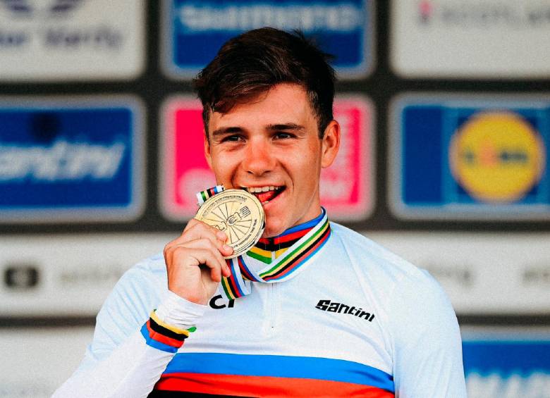 Remco Evenepoel, de 23 años, suma diez triunfos esta temporada. FOTO: TWITTER REMCO EVENEPOEL