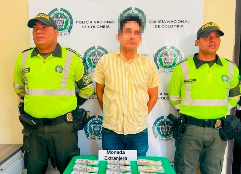 Fue puesto a disposición de las autoridades, para el proceso de imputación de cargos. Foto: Policía seccional Atlántico. 