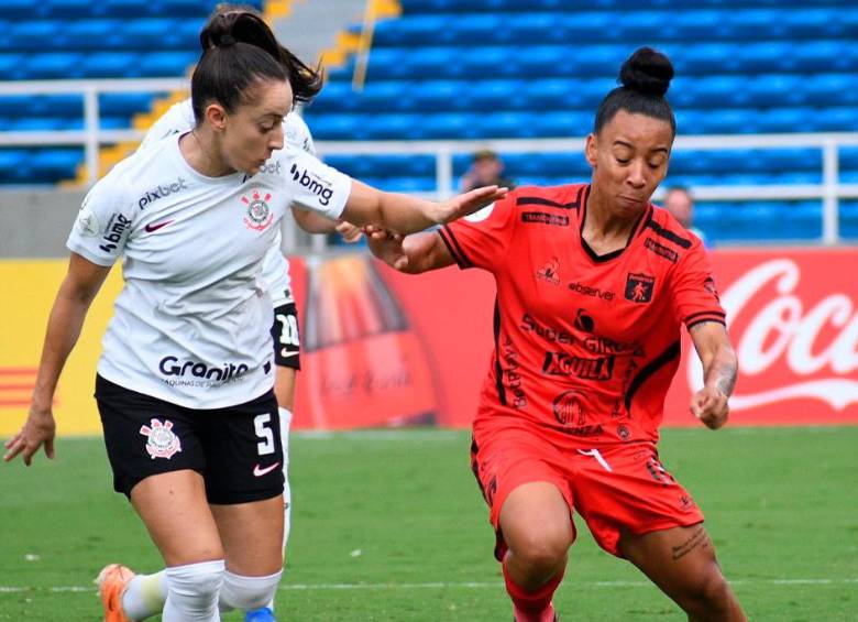 Corinthians mostró su poderío ante América. FOTO X @AmericaCaliFem