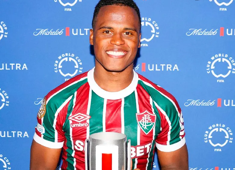 Jhon Arias sigue pidiendo pista para llegar al fútbol de Europa. FOTO @TNTSportsBR