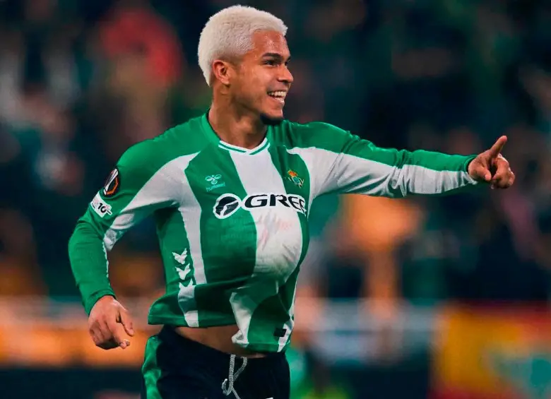 El tanto de Juan Camilo Hernández sirvió para acortar el marcador pese a la derrota de su equipo. FOTO LALIGA