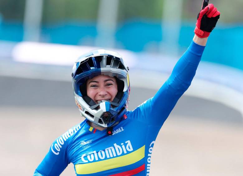 Mariana Pajón cambia el BMX en Suramericanos para competir en ciclismo de pista. FOTO: GETTY
