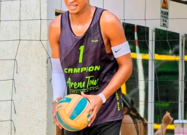 Durante algún tiempo, y cuando aún era un niño, Fray Banquet Castro estuvo dedicado al fútbol. FOTO: Cortesía.