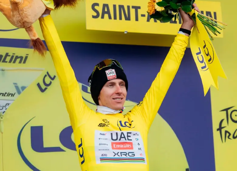 Pogacar, el hombre más fuerte del Tour de Francia-2025. FOTO X-UAE EMIRATES
