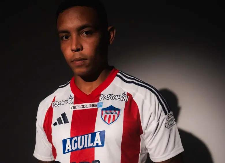Luis Fernando Muriel, de 34 años de edad, jugará por primera vez en el Junior de Barranquilla, equipo del cual es hincha. FOTO X-JUNIOR