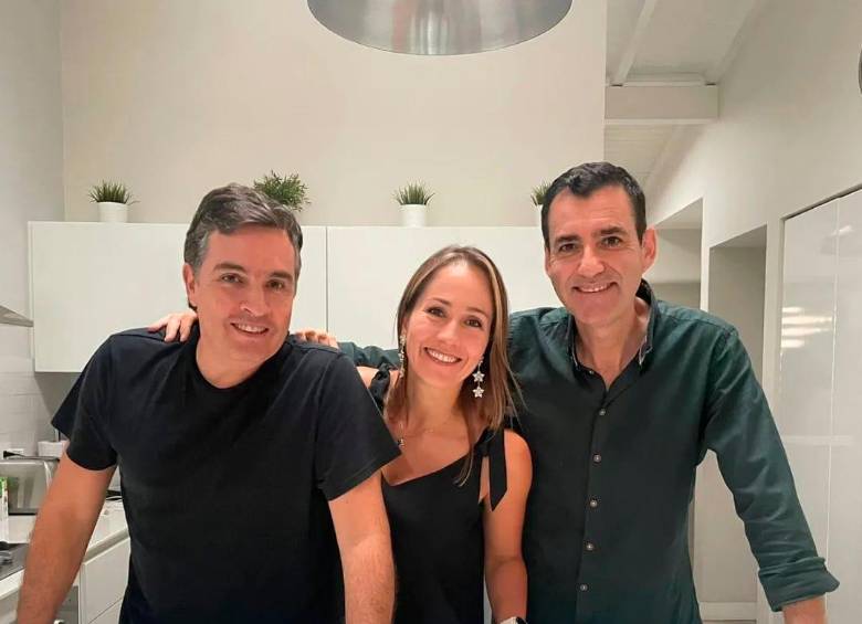 Juan Stevan Cock, Silvia Agudelo, Santiago Restrepo, creadores de Misteiks. FOTO cortesía