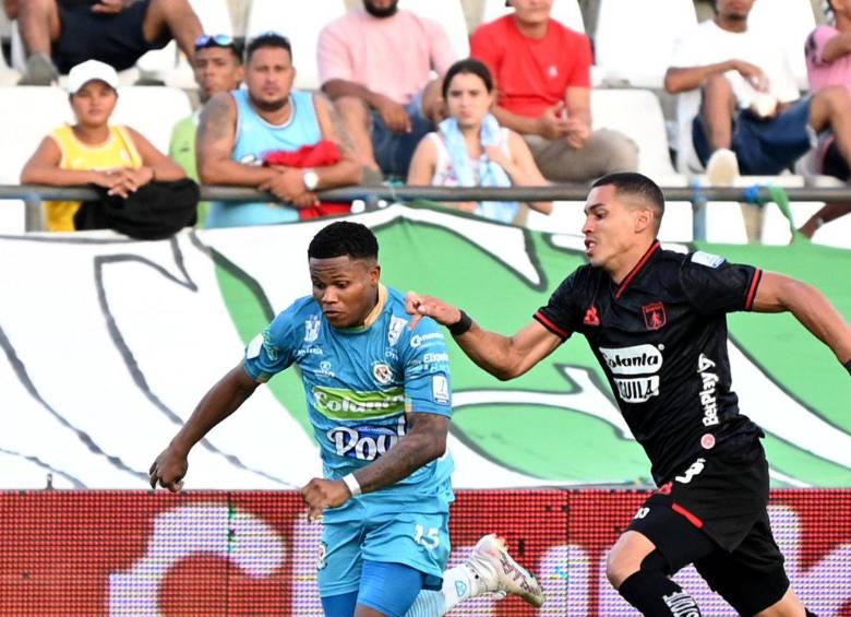 Jaguares de Córdoba se ubica en el puesto 9 de la Liga Betplay 2024-1 con 12 unidades. América aparece en la casilla 12 con 9 puntos. FOTO: TOMADA DEL X DE @Dimayor