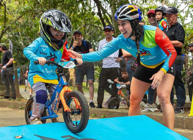 Mariana Pajón, referente del deporte colombiano e inspiración para todos esos niños que tienen metas atléticas. FOTO INSTAGRAM mariana