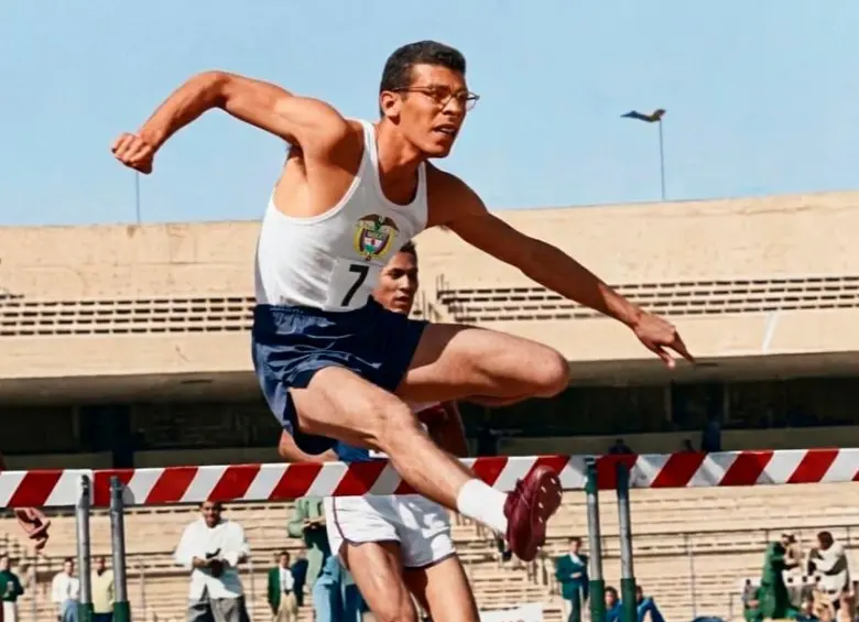 Jaime Aparicio le abrió las puertas al atletismo colombiano en el escenario internacional. FOTO INDERVALLE