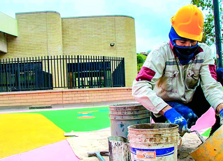 Los Jardines están pensados con diseños de color pastel y mampostería circular. Foto: Julio César Herrera
