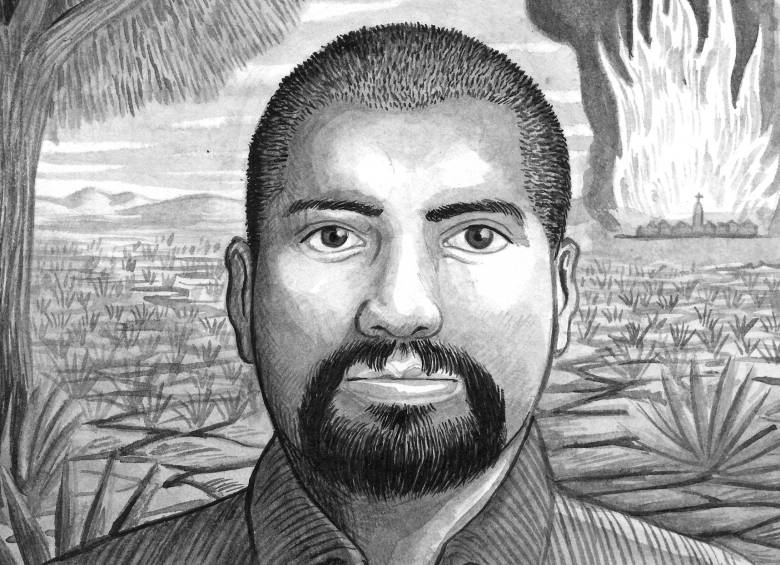 Oscar Pantoja es novelista y guionista de cómics biográficos. El más reciente aborda la vida de Pablo Neruda. FOTO Felipe Camargo
