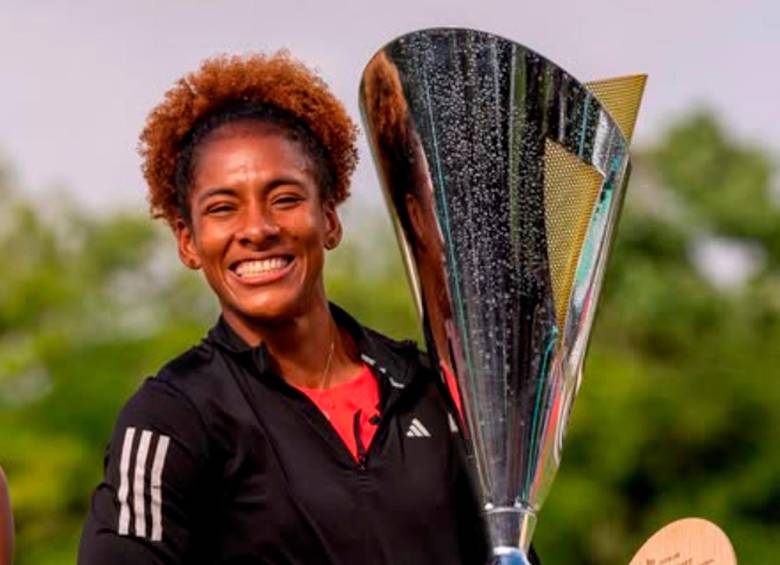 Valeria Araújo fue medalla de bronce en los Panamericanos de Lima 2019, ganó el Iberoamericano en La Nucía y fue oro en los Juegos Odesur. Foto: Tomada de redes @vale_araujo12