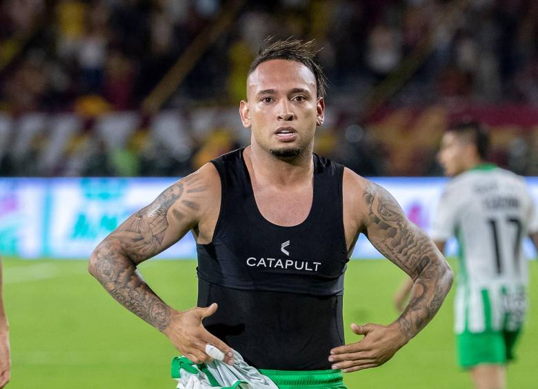 Jarlan Barrera, jugador de Atlético Nacional. FOTO JUAN ANTONIO SÁNCHEZ