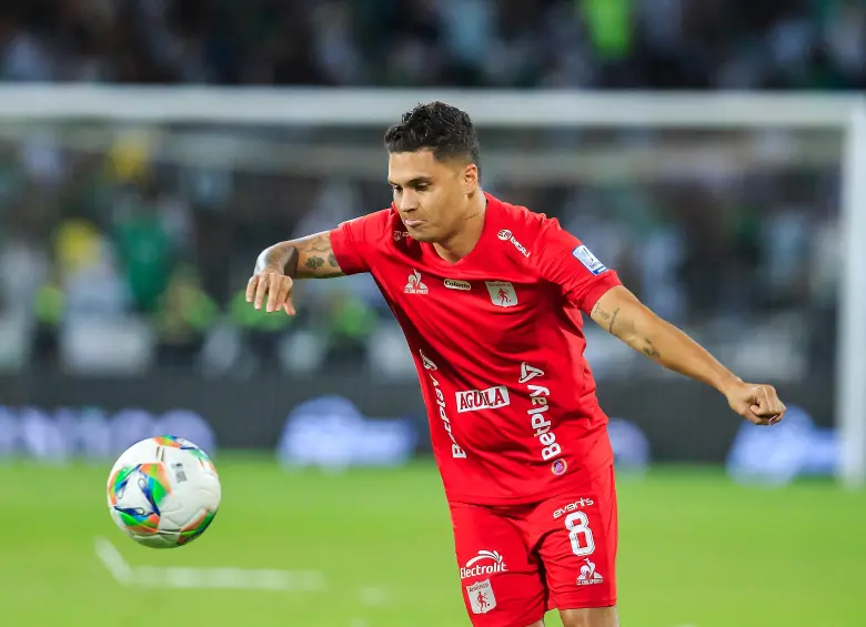 Juan Fernando Quintero ha sido clave con el América tanto en la Liga Betplay como en la Copa Sudamericana. FOTO: Camilo Suárez