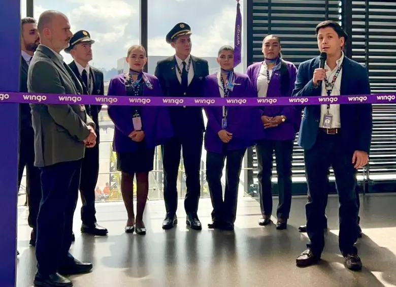 La inauguración oficial de la ruta se realizó este lunes en el Aeropuerto Internacional José María Córdova.