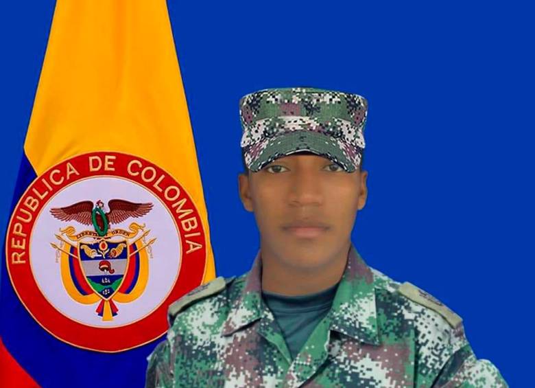 El soldado Miguel Ángel Palacios Conde tenía 21 años y estaba próximo a terminar su servicio militar. FOTO CORTESÍA