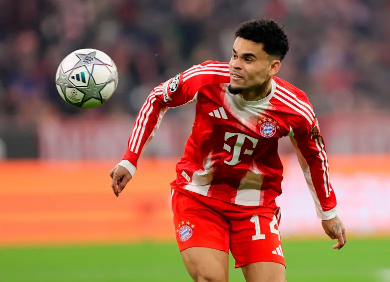 Luis Díaz tendrá un reto de alto nivel este sábado cuando enfrente al Borussia Dortmund con el Bayern Múnich. FOTO GETTY