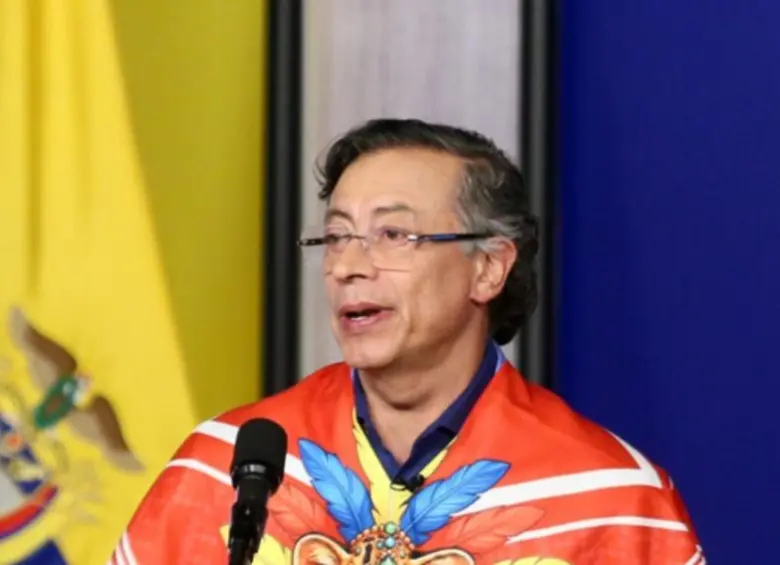 Gustavo Petro en su última rueda de prensa como presidente de Colombia/ 3 de agosto de 2026. FOTO: Colprensa