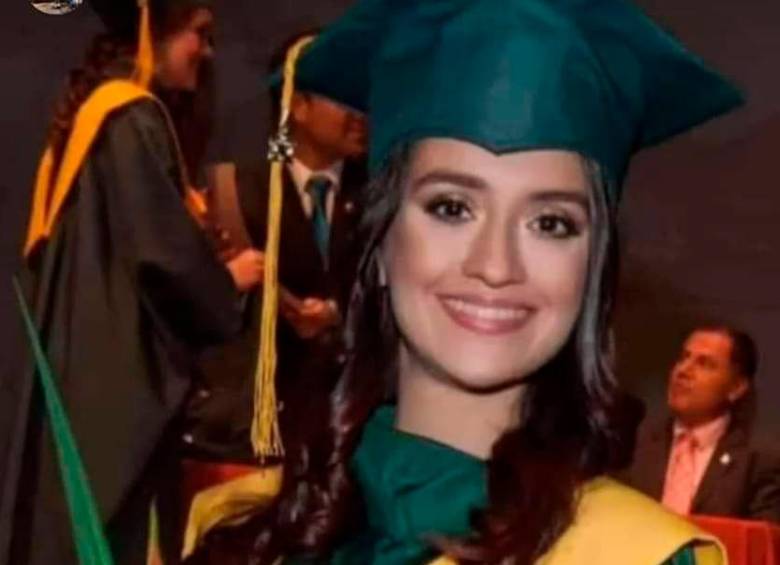 Sandra Yulieth Zuluaga Giraldo, una ingeniera agrónoma, egresada del Politécnico Colombiano Jaime Isaza Cadavid. FOTO Cortesía