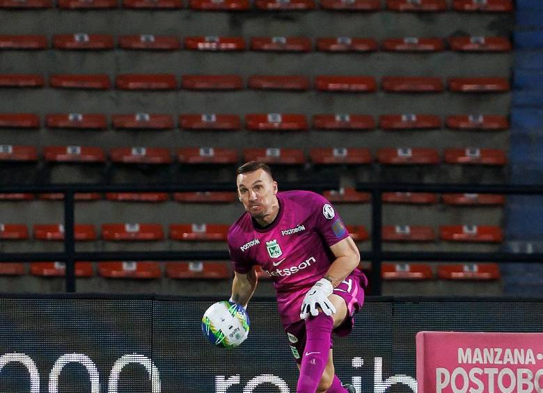 Franco Armani es uno de los capitanes de Nacional. FOTO CAMILO SUÁREZ