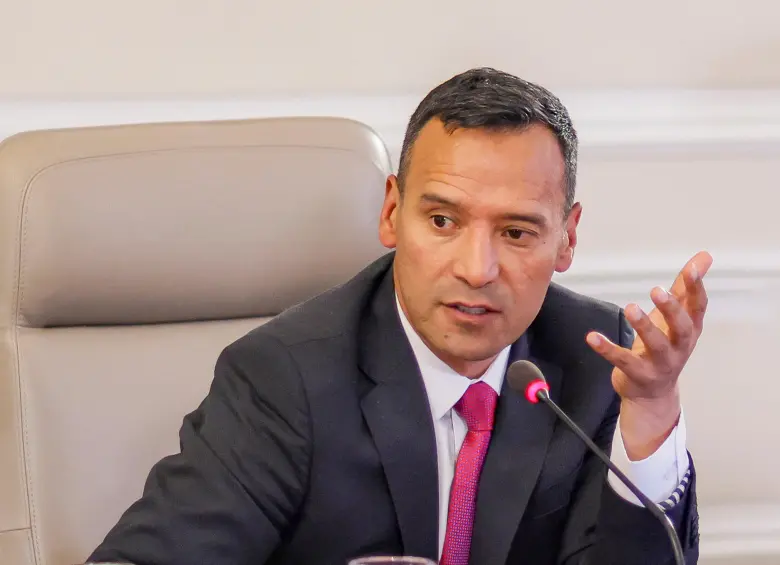 Pedro Sánchez, ministro de Defensa. FOTO: Colprensa