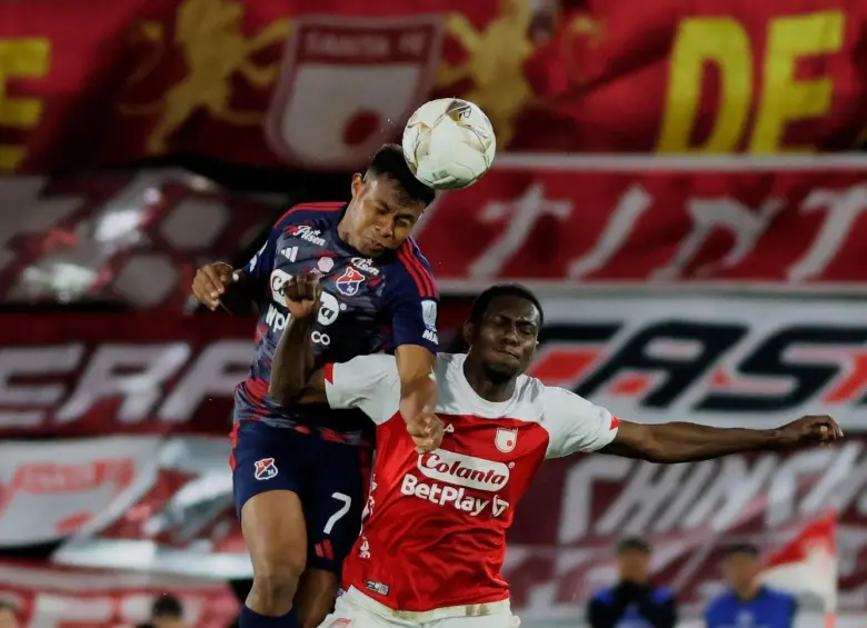 En Bogotá, el DIM generó oportunidades claras de gol que pudieron darle la victoria. FOTO GETTY