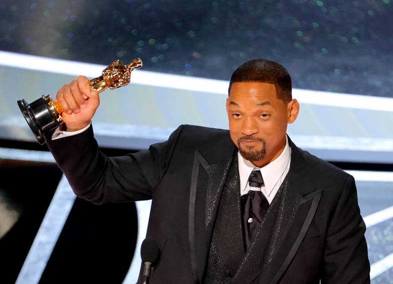 Will Smith ganó su primer Óscar como Mejor Actor por King Richard. FOTO GETTY