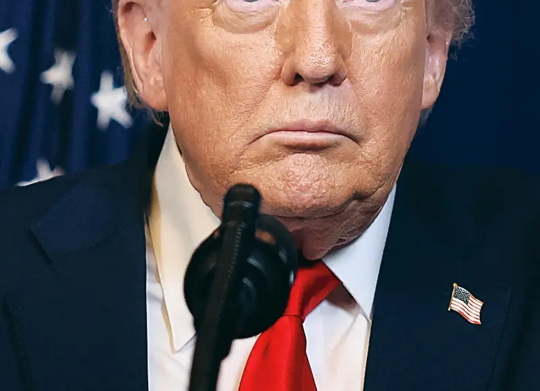 Donald Trump, presidente de Estados Unidos. FOTO: GETTY