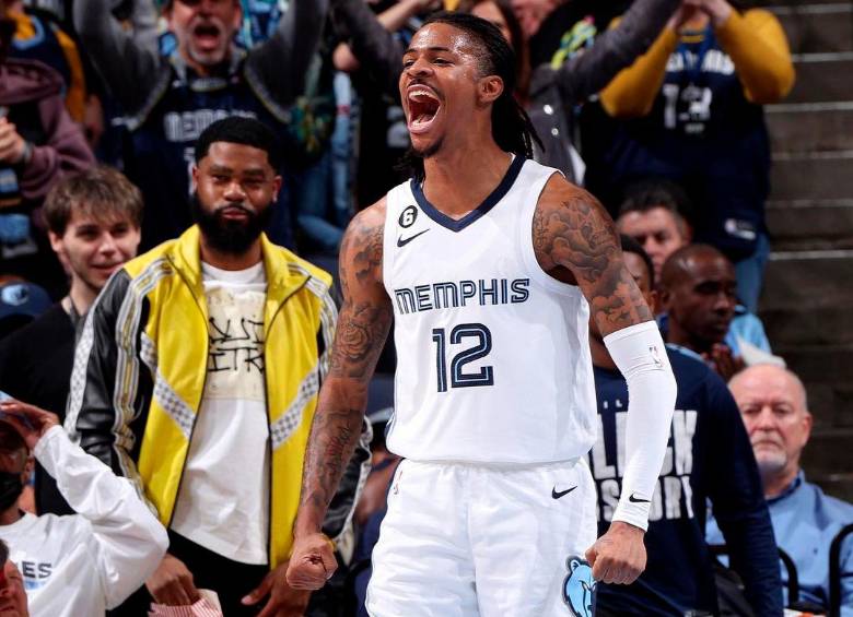Ja Morant ha sido dos veces All Star de la NBA y fue Novato del año en 2020. FOTO: TOMADA DE INSTAGRAM @memgrizz