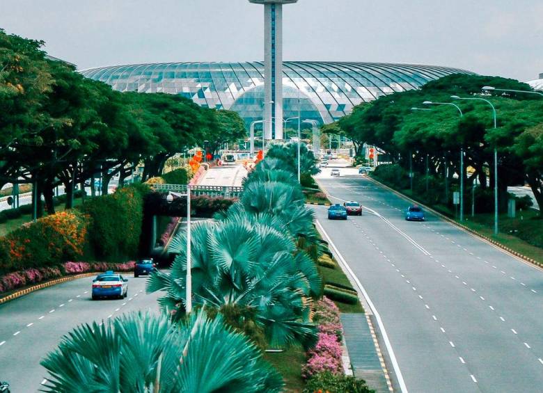 El Aeropuerto Changi también fue elegido como el mejor de Asia. FOTO: TOMADA DE INSTAGRAM @changiairport 