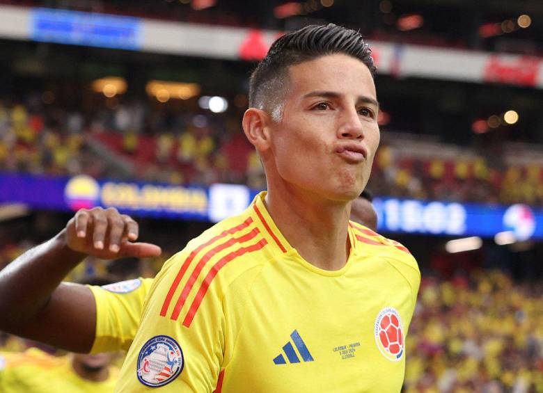 James debutó con el equipo absoluto de Colombia en 2011. FOTO Tomada del X @CopaAmerica