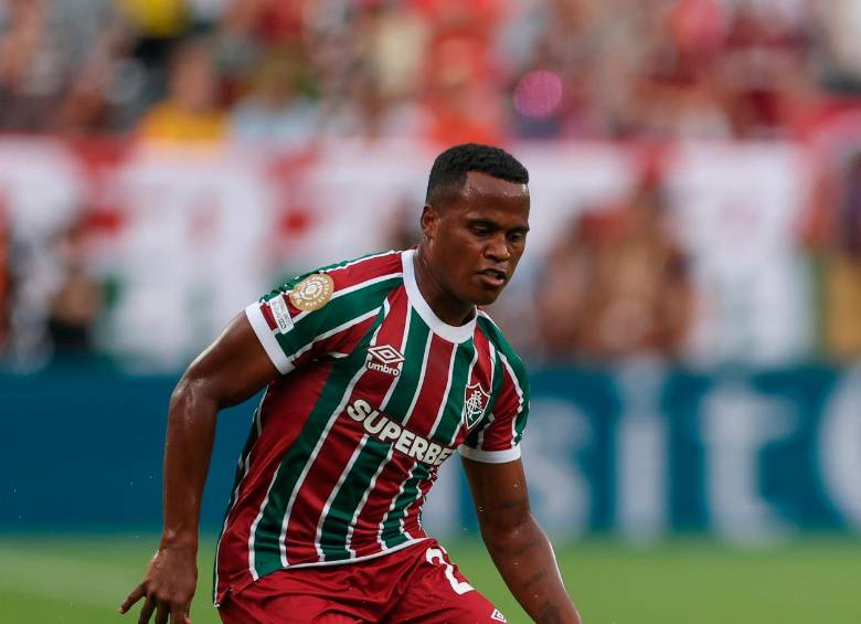 Jhon Arias, volante de la Selección Colombia y del Fluminense de Brasil. FOTO GETTY