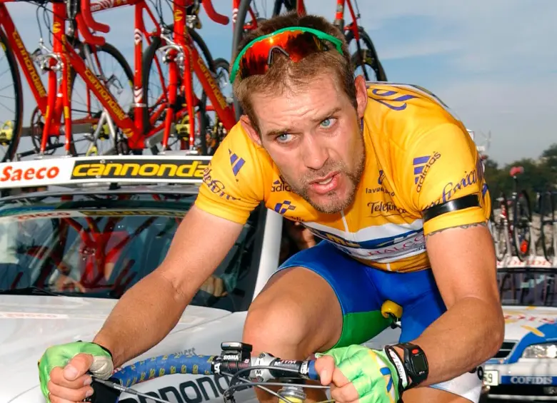 Santiago Botero logró tres etapas y fue líder en 2001 de la Vuelta a España. FOTO GETTY