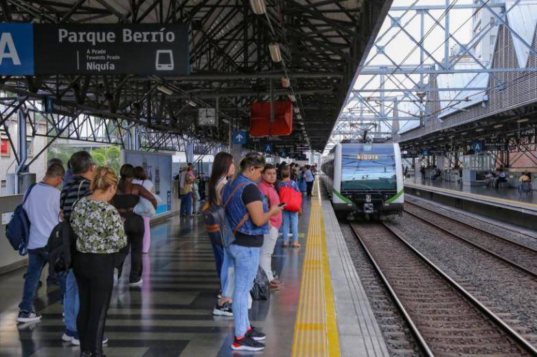 La tarifa diferencial del cobro por cero pesos estará vigente hasta las seis de la tarde del domingo. FOTO: METRO