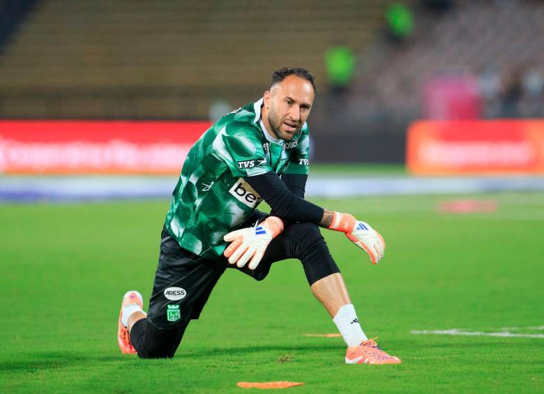 David Ospina, actual arquero titular de Atlético Nacional. FOTO CAMILO SUÁREZ