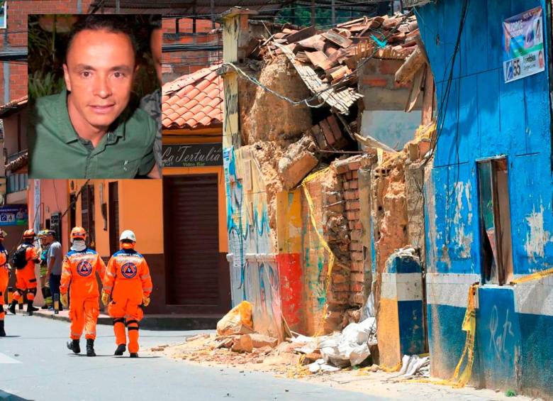 En esta explosión registrada en la zona central de Rionegro falleció Juan Manul Vallejo, de 34 años, quien estaba dentro de la polvorería. FOTOS: ESNEYDER GUTIÉRREZ CARDONA Y CORTESÍA