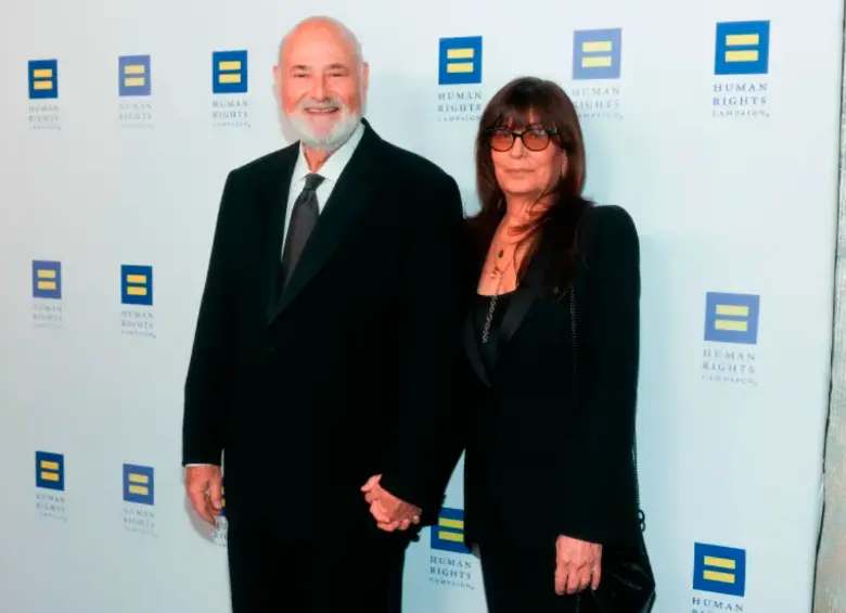Rob Reiner y su esposa, Michele Singer, fueron hallados muertos en su mansión en Los Ángeles. FOTO: Getty