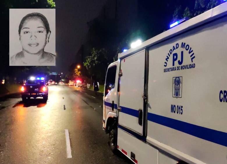 Zenaida Amarilys Hernández Morales (detalle), de 34 años, perdió la vida en el accidente cuando iba detrás de su pareja sentimental. FOTOS: CORTESÍA