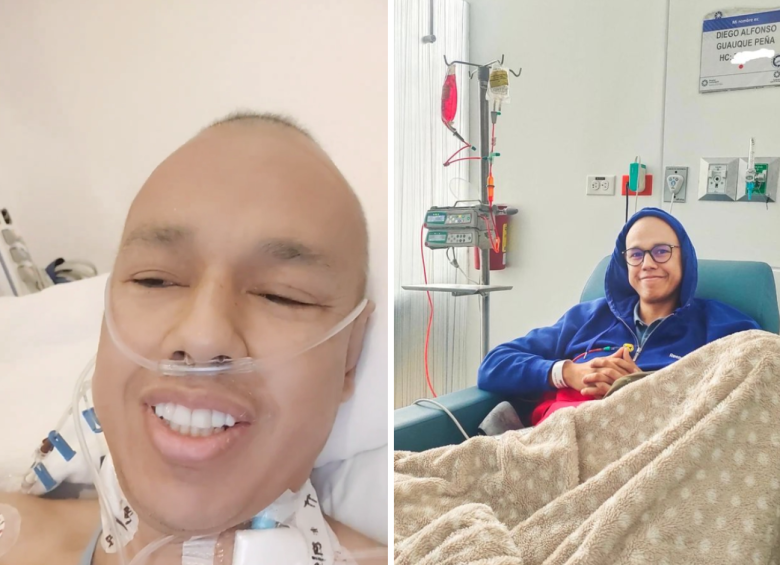 La cirugía de extirpación de un sarcoma cancerígeno fue un éxito en el caso del periodista Diego Guauque. FOTO: Instagram: @diego_reportero